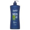 Suave Men 3-in-1 Shampoo Conditioner & Body Wash with Aloe Vera & Vitamin B7, All Hair Types 28 oz